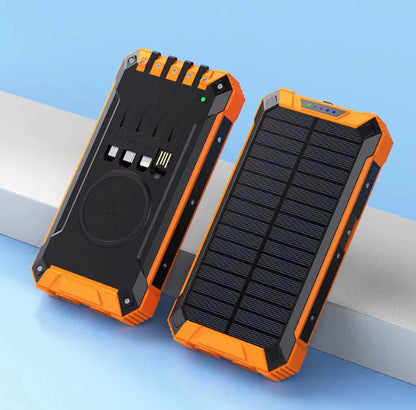 Wireless solar power bank