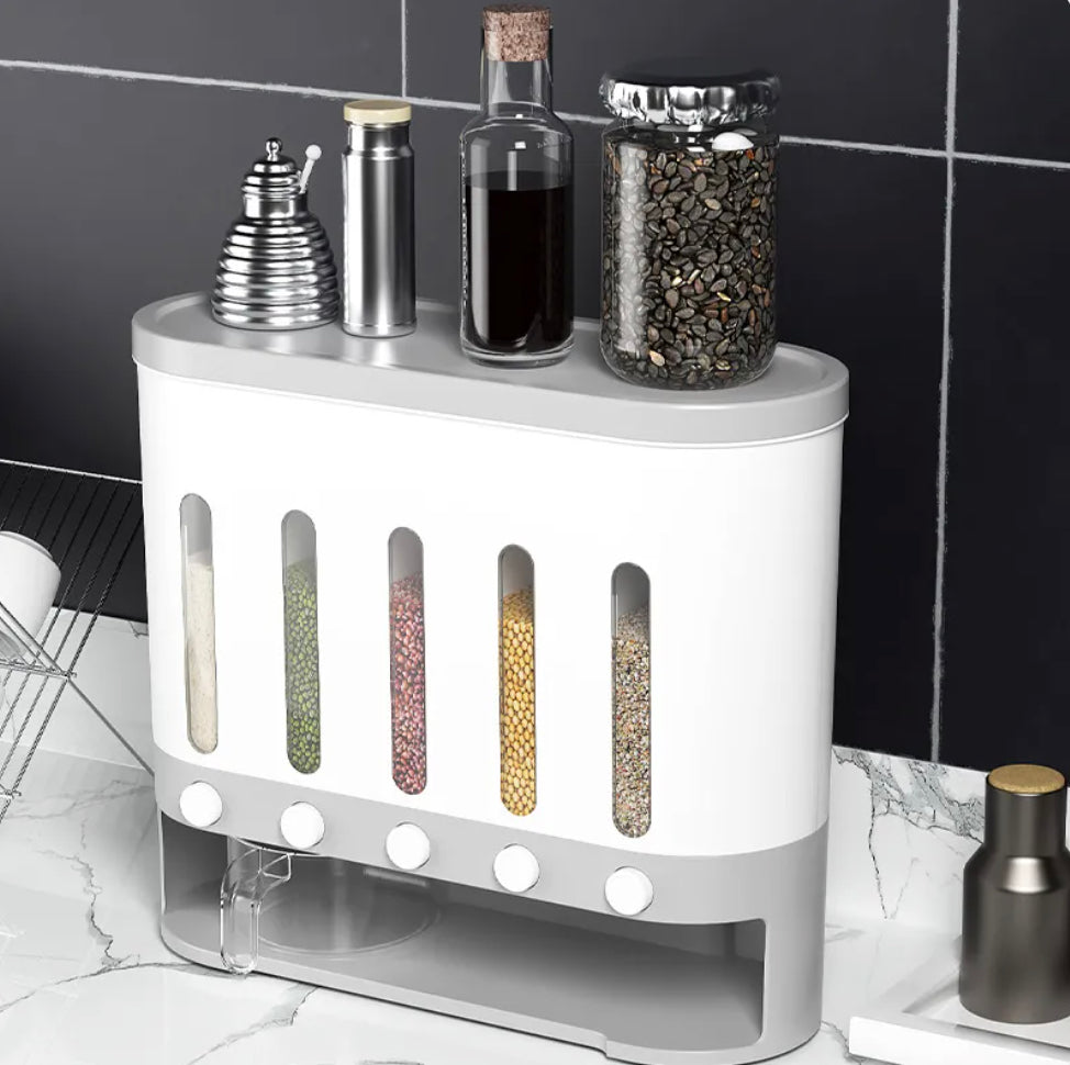 Creatieve Keuken Wandgemonteerde Rijst & Granen Opbergoplossing