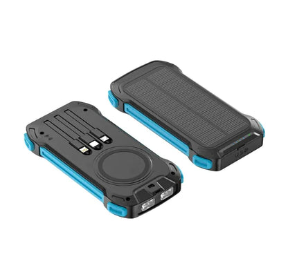 Wireless solar power bank