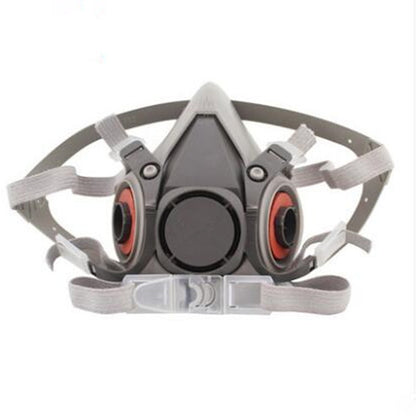 6200 Gas Mask 7-Piece Set for Industrial Protection