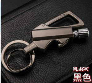 Pocket Size Keychain with Lighter and Bottle Opener