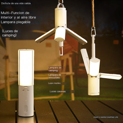 Draagbare opvouwbare campinglamp