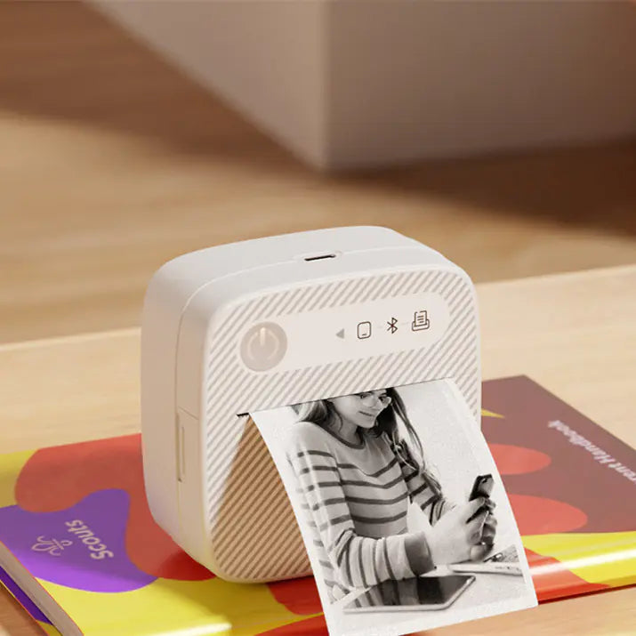 Draagbare minilabelprinter