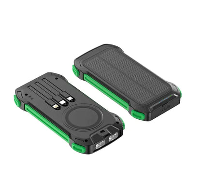 Wireless solar power bank