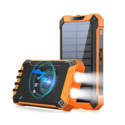 Wireless solar power bank