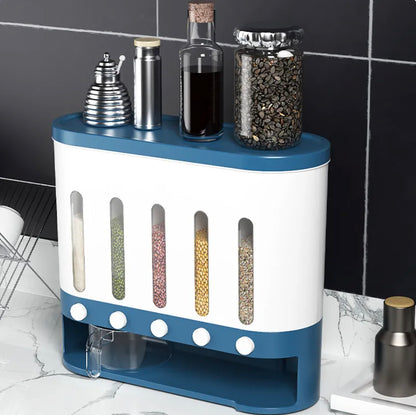 Creatieve Keuken Wandgemonteerde Rijst & Granen Opbergoplossing