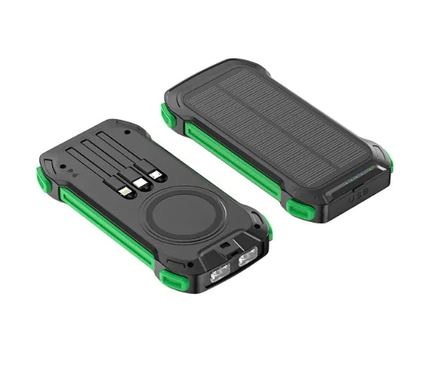 Wireless solar power bank